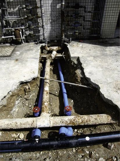 圖4:改造后的新舊水管對比.png 圖4:改造后的新舊水管對比.png